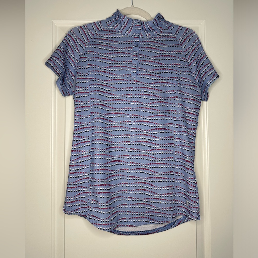 Bette & Court Women’s Golf Short Sleeve Sun shirt -SZ S